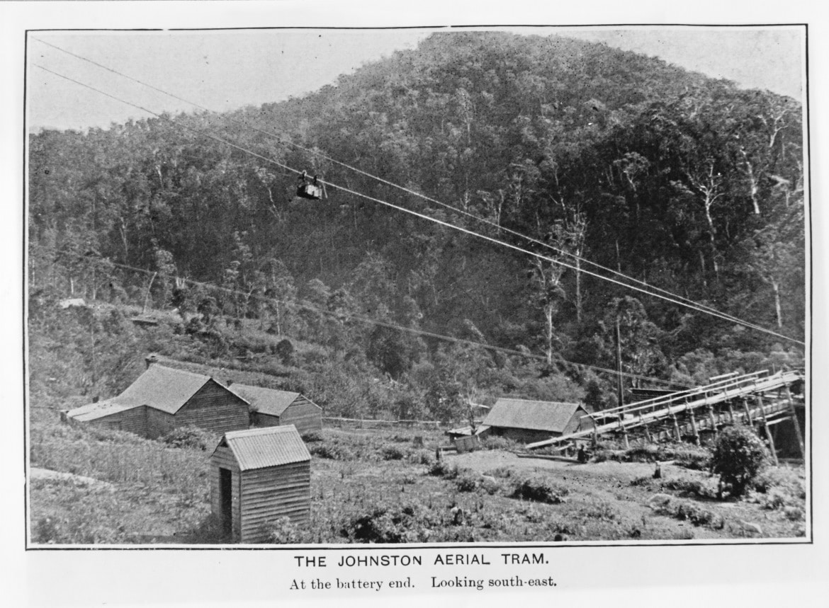 Historic picture of Big Mill Harrietville