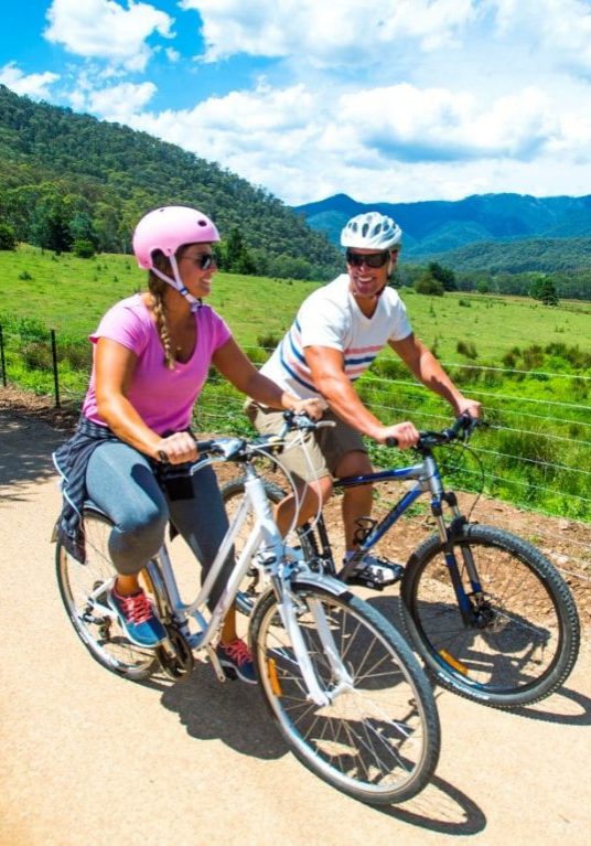 Walk or ride on the Harrietville shared trail